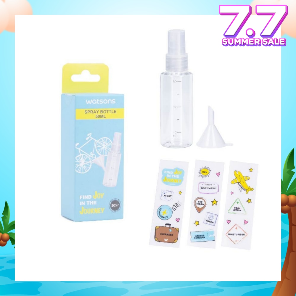 Spray Bottle Funnel (Reusable Recycled Plastic Spray Bottle) 50ml