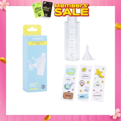 WATSONS Lotion Bottle (Reusable Recycled Plastic Bottle) 100ml