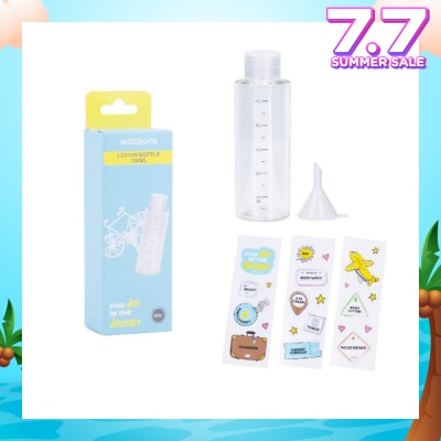 WATSONS Lotion Bottle (Reusable Recycled Plastic Bottle) 100ml
