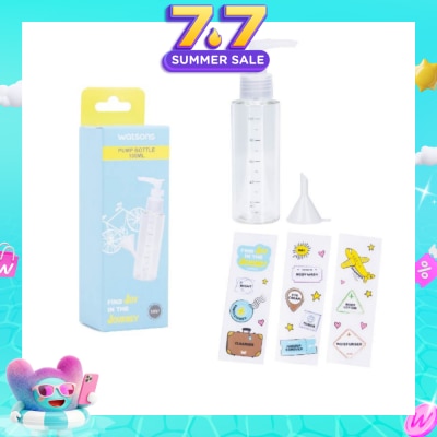 WATSONS - Pump Bottle (Reusable Recycled Plastic Bottle) 100ml