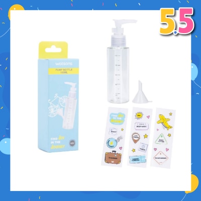 WATSONS Pump Bottle (Reusable Recycled Plastic Bottle) 100ml