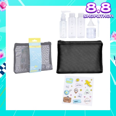 WATSONS Travel Bottle Set With Mesh Bag (Set) 7s