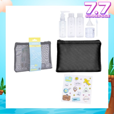 WATSONS Travel Bottle Set With Mesh Bag (Set) 7s