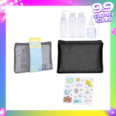 WATSONS Travel Bottle Set With Mesh Bag (Set) 7s