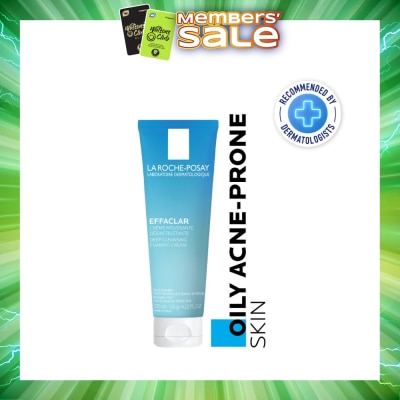 LA ROCHE-POSAY - Effaclar Foaming Cream Cleanser (Remove Excess Oil + Minimize Pores) 125ml