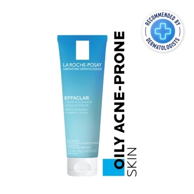 LA ROCHE-POSAY Effaclar Foaming Cream Cleanser (Remove Excess Oil + Minimize Pores) 125ml