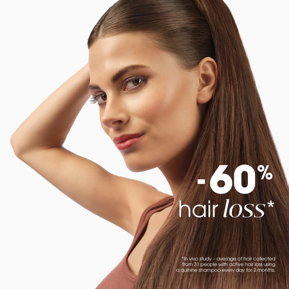 Quinine Strengthening + Anti-Hairloss Shampoo 400ml