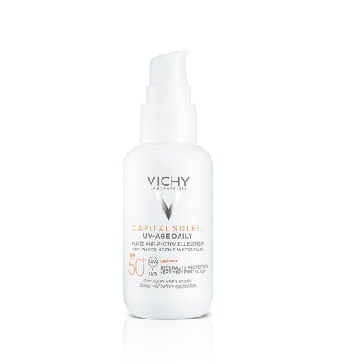 VICHY Capital Soleil Uv Age Spf50 (Protection To Prevent The Appearance Of Wrinkles And Dark Spots) 40ml