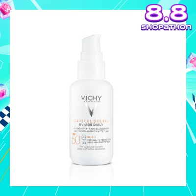 VICHY Capital Soleil Uv Age Spf50 (Protection To Prevent The Appearance Of Wrinkles And Dark Spots) 40ml