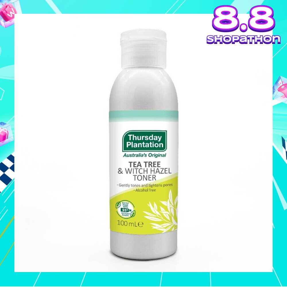 Tea Tree And Witch Hazel Toner 100ml (Expiry: Sept`2025)