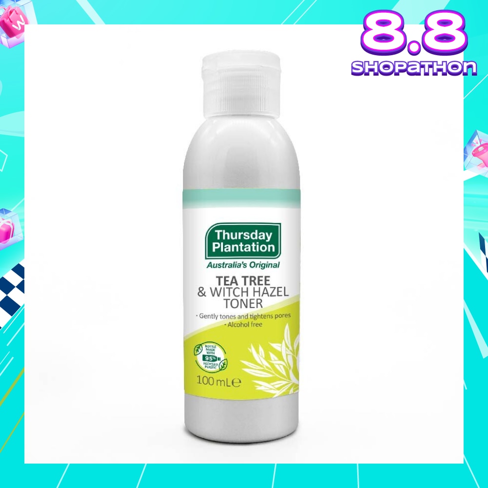 Tea Tree And Witch Hazel Toner 100ml (Expiry: Sept`2025)