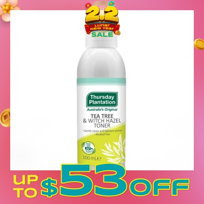 THURSDAY PLANTATION Tea Tree And Witch Hazel Toner 100ml
