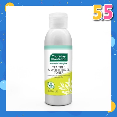THURSDAY PLANTATION Tea Tree And Witch Hazel Toner (Alcohol Free And Tightens Pores) 100ml