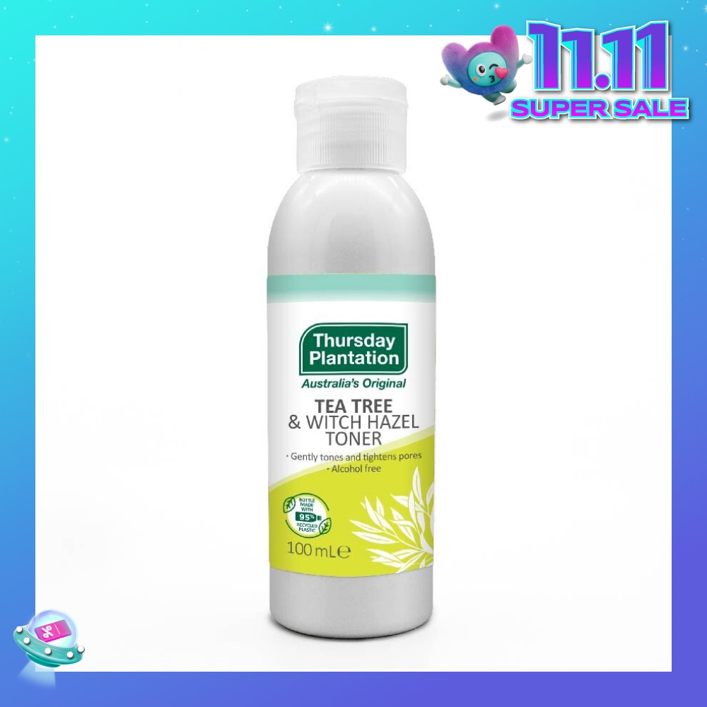 Tea Tree And Witch Hazel Toner 100ml (Expiry: Sept`2025)