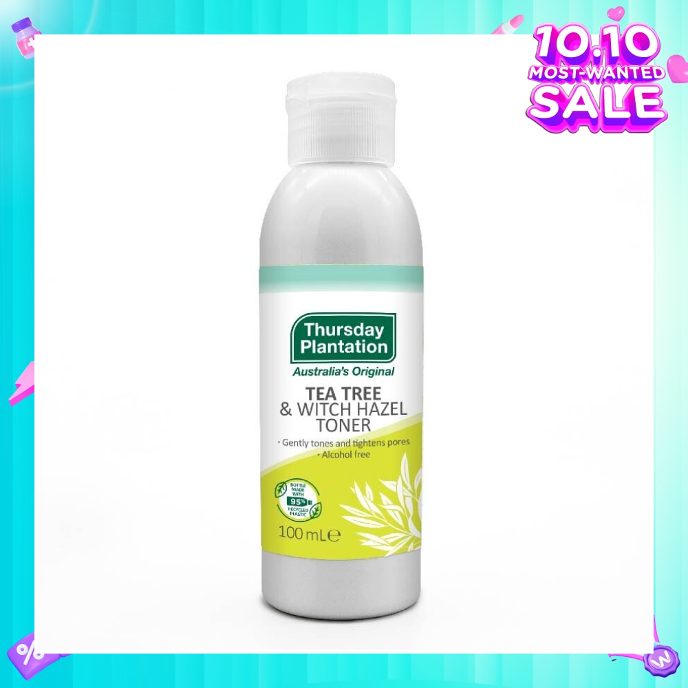 Tea Tree And Witch Hazel Toner 100ml (Expiry: Sept`2025)