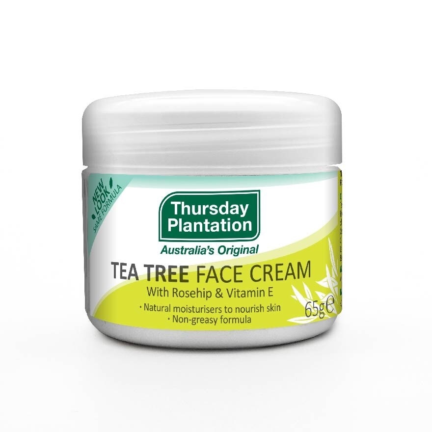 Tea Tree Face Cream (Light Weight And Non Greasy) 65g