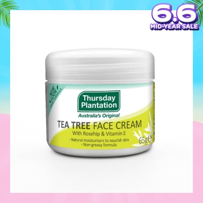 THURSDAY PLANTATION Tea Tree Face Cream (Light Weight And Non Greasy) 65g