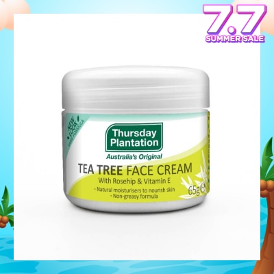THURSDAY PLANTATION Tea Tree Face Cream (Light Weight And Non Greasy) 65g