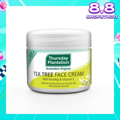 THURSDAY PLANTATION Tea Tree Face Cream (Light Weight And Non Greasy) 65g