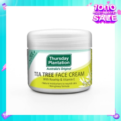 THURSDAY PLANTATION Tea Tree Face Cream (Light Weight And Non Greasy) 65g