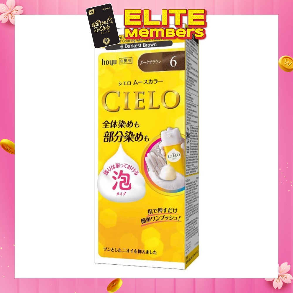CIELO Mousse 6 Darkest Brown
