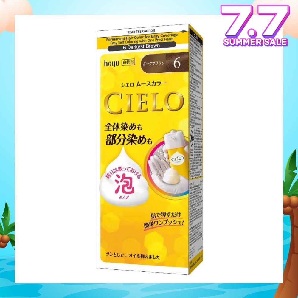 CIELO Mousse 6 Darkest Brown