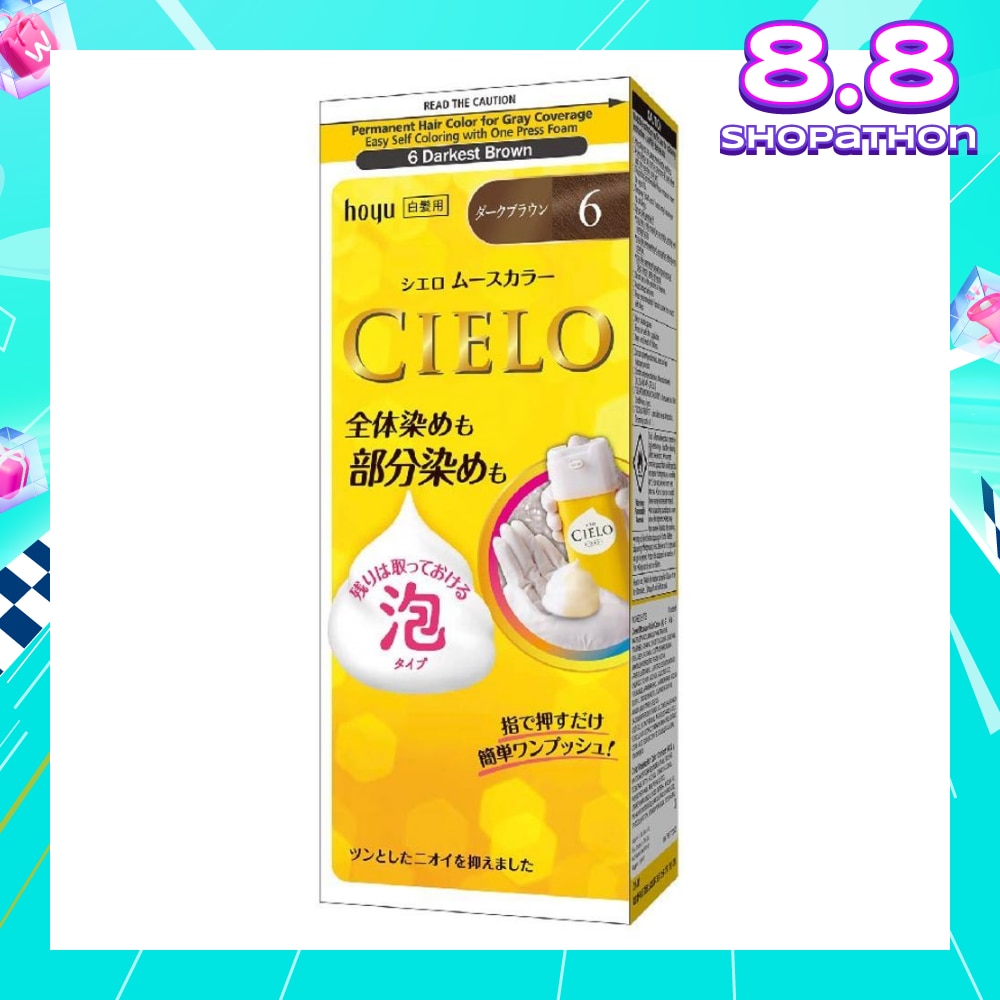 CIELO Mousse 6 Darkest Brown
