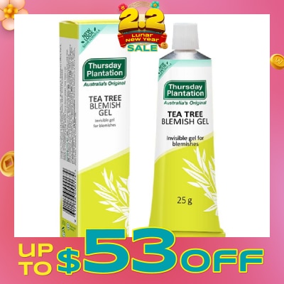 THURSDAY PLANTATION Tea Tree Blemish Gel (Suitable For People With Blemishes) 25g