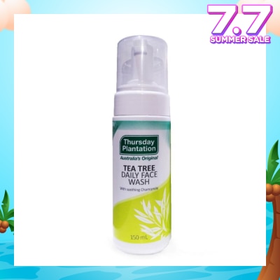 THURSDAY PLANTATION Tea Tree Daily Face Wash (Gently Remove Sebum Excess) 150ml