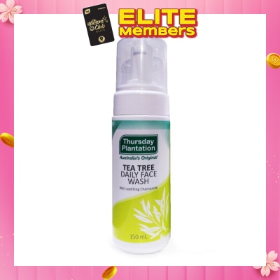 THURSDAY PLANTATION Tea Tree Daily Face Wash (Gently Remove Sebum Excess) 150ml