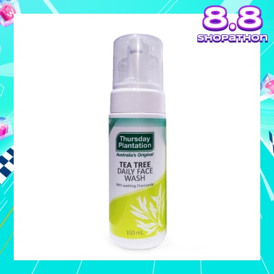 THURSDAY PLANTATION Tea Tree Daily Face Wash (Gently Remove Sebum Excess) 150ml