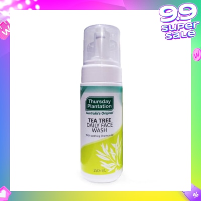THURSDAY PLANTATION Tea Tree Daily Face Wash (Gently Remove Sebum Excess) 150ml