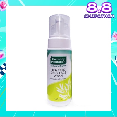 THURSDAY PLANTATION Tea Tree Daily Face Wash (Gently Remove Sebum Excess) 150ml