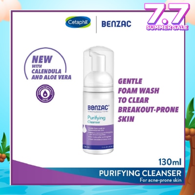 BENZAC Purifying Cleanser 130ml (Expiry: Dec`2025)