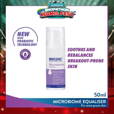 BENZAC - Microbiome Equaliser (Rebalancer With Probiotics Technology + For Breakout-Prone Skin) 50ml
