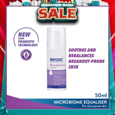 BENZAC - Microbiome Equaliser (Rebalancer With Probiotics Technology + For Breakout-Prone Skin) 50ml