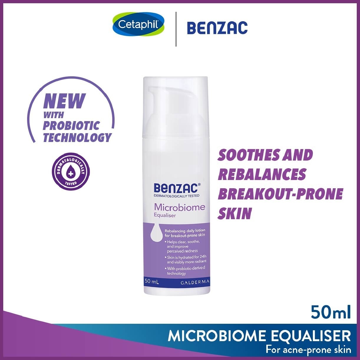 Microbiome Equaliser (Rebalancer With Probiotics Technology + For Breakout-Prone Skin) 50ml