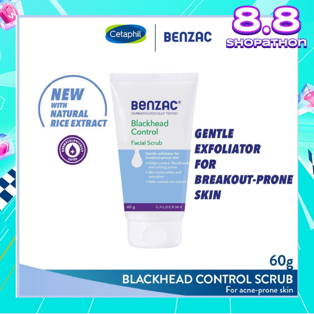 Blackhead Control Facial Scrub 60g