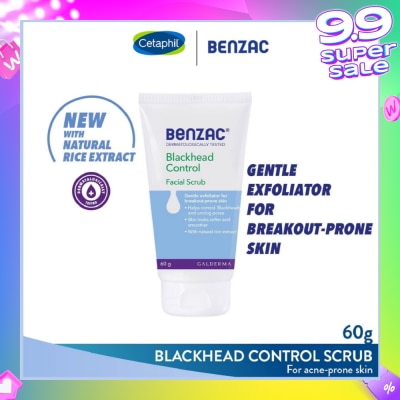 BENZAC Blackhead Control Facial Scrub 60g