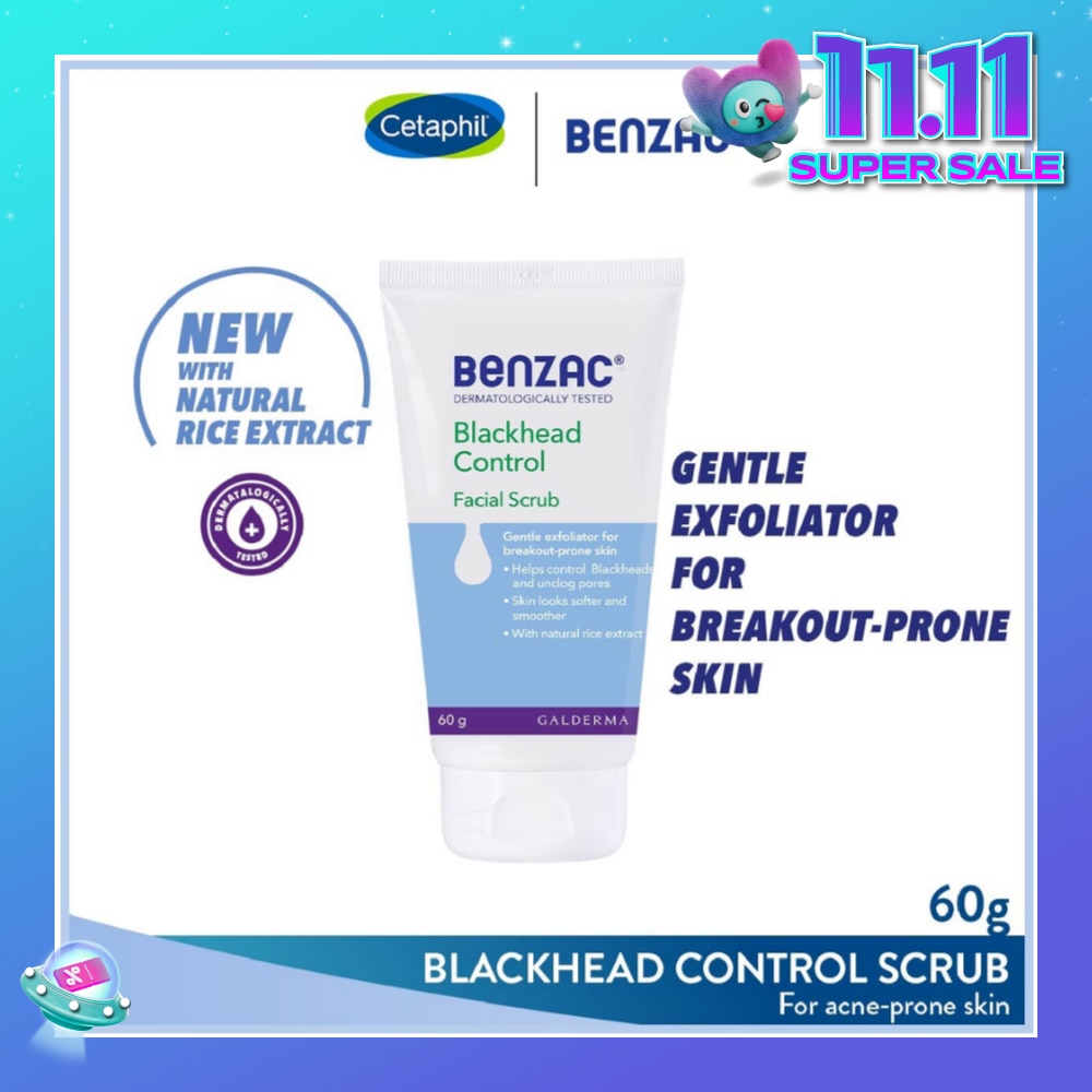 Blackhead Control Facial Scrub 60g
