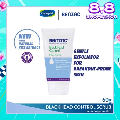 BENZAC Blackhead Control Facial Scrub 60g