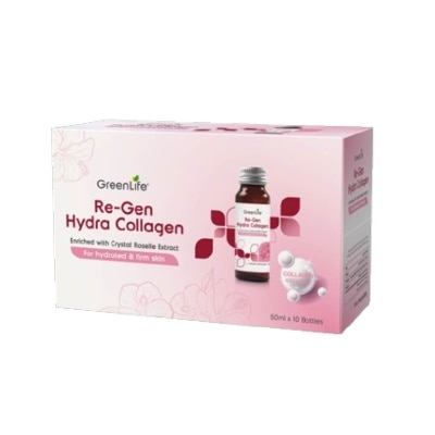 GREENLIFE Re-Gen Hydra Collagen (Promotes Skin Elasticity And Reducing Wrinkles, Leaving Skin Supple And Firm) 10s