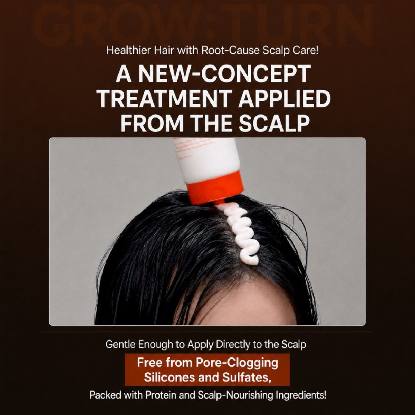 Grow:Turn Exosome Capsule 2 in 1 Scalp and Hair Treatment 230ml image