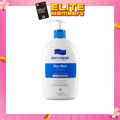 ROSKEN Skin Repair Dry Skin Cream 500ml (Expiry: Jul`2026)