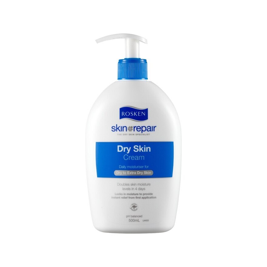 ROSKEN Skin Repair Dry Skin Cream 500ml Body Hand Watsons Singapore