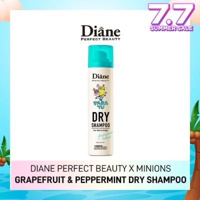 MOIST DIANE Perfect Beauty FT Minions Dry Shampoo Grapefruit & Peppermint 95g