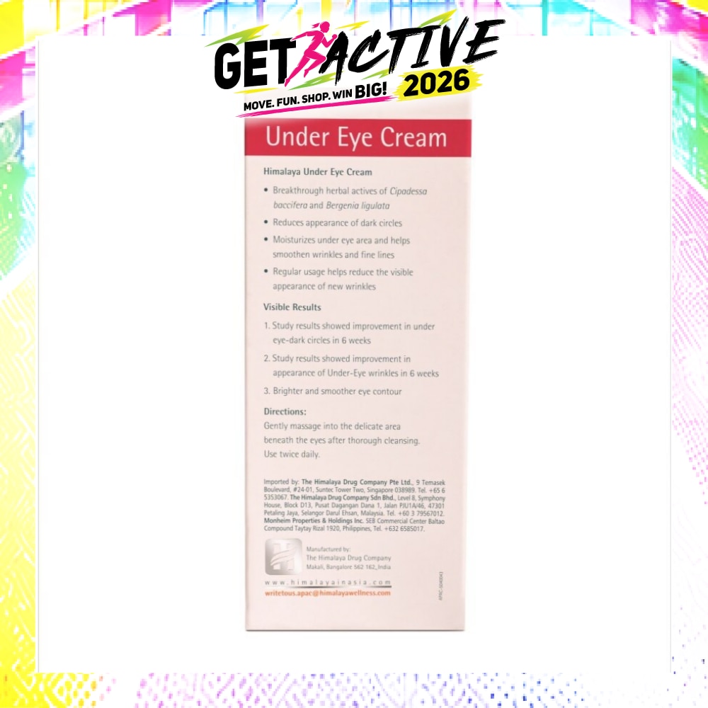 Under Eye Cream 15ml (Expiry: Mar`2027) image