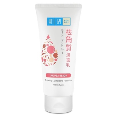 HADA LABO Softening & Exfoliating Face Wash (Polish Dead Cells + Remove Dirt & Impurities) 100g