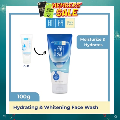 HADA LABO - Hydra & Whitening Face Wash 100g