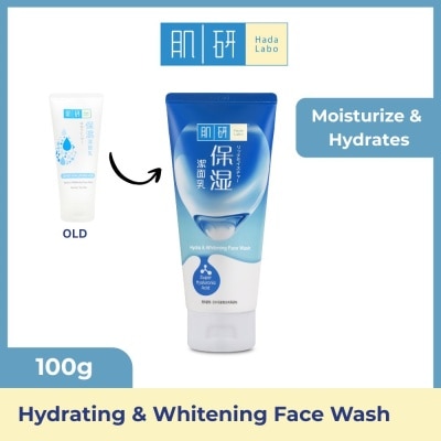 HADA LABO Hydrating & Whitening Wash (Moisturise & Hydrates Skin) 100g
